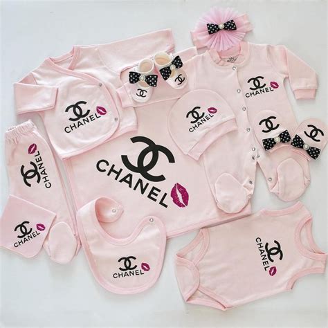 chanel baby set